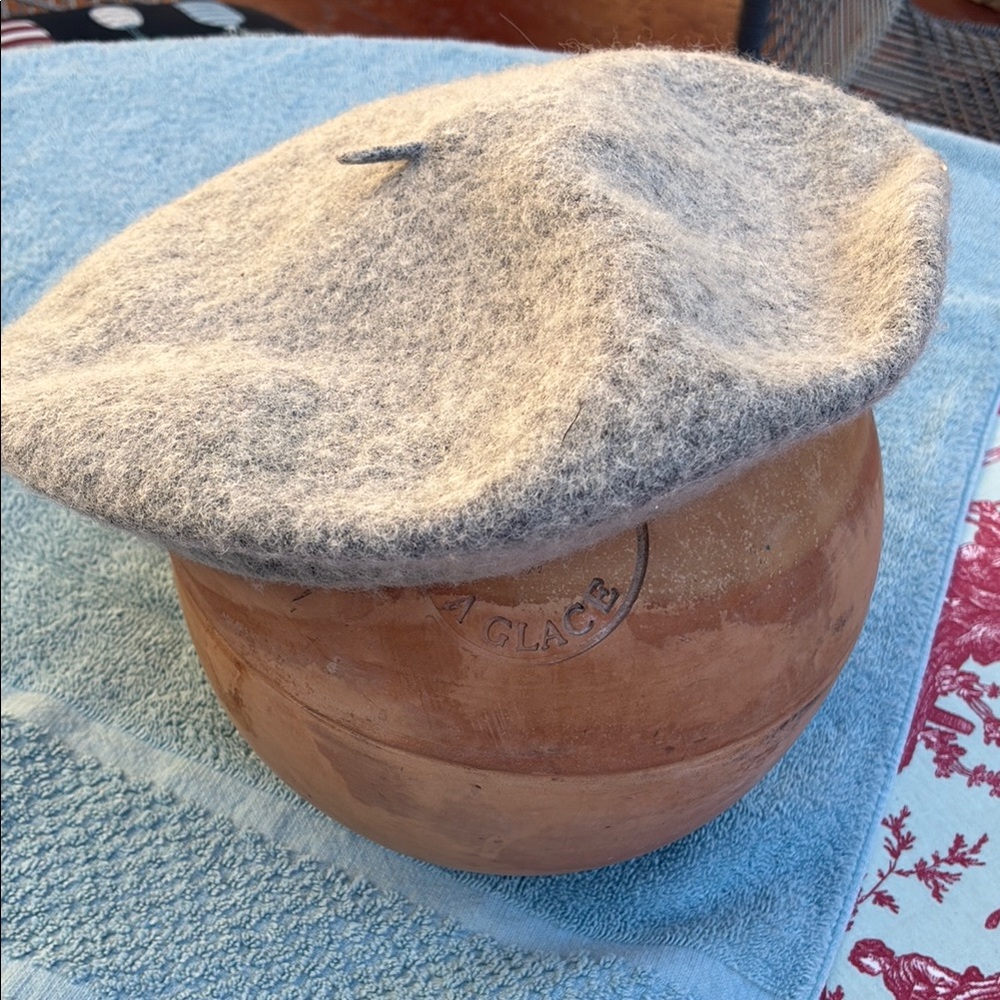 French style Beret, wool blend, one size